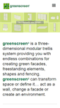 Mobile Screenshot of greenscreen.com